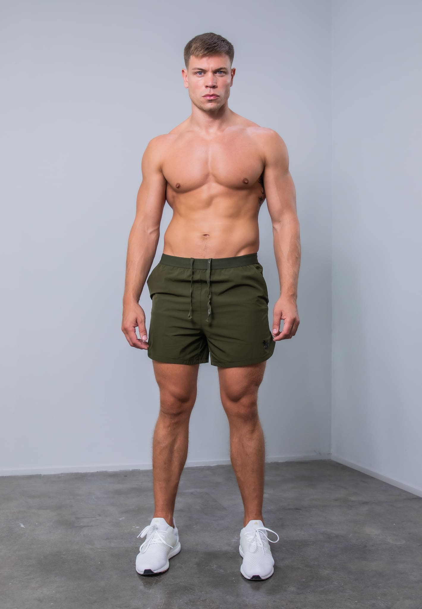 Army green best sale workout shorts